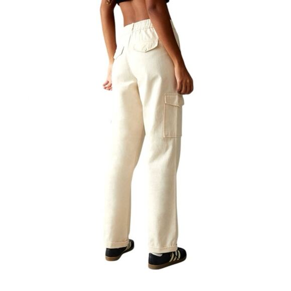 NWOT PacSun Vanilla Cargo Trousers – Sz Small - Picture 2 of 8